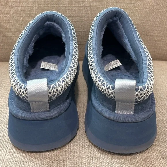 Like New! UGG TAZZ Platform Slipper Desert Blue Size 9 - Picture 5 of 8
